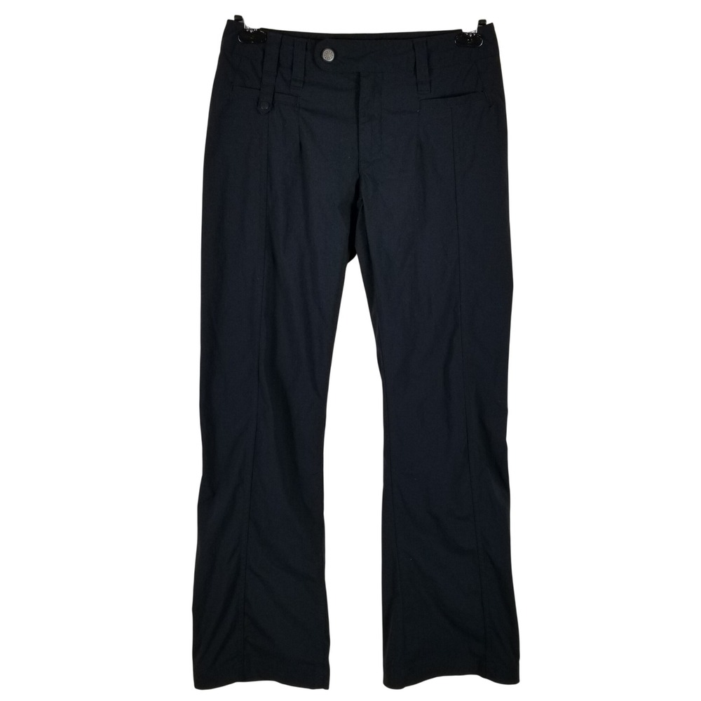 Royal‎ Robbins Hiking Pants Womens 2 Short Black Nylon Stretch ROYC-S37